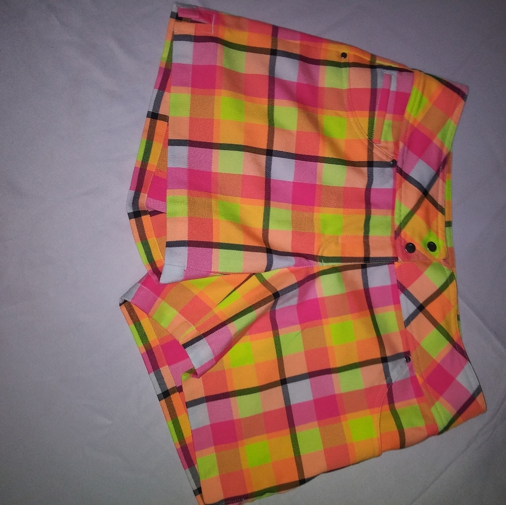 Plaid shorts